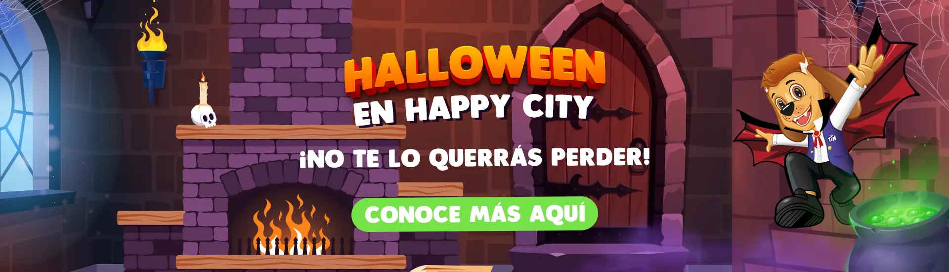 Halloween en Happy City ¡una celebración divertida que no querrás perderte!